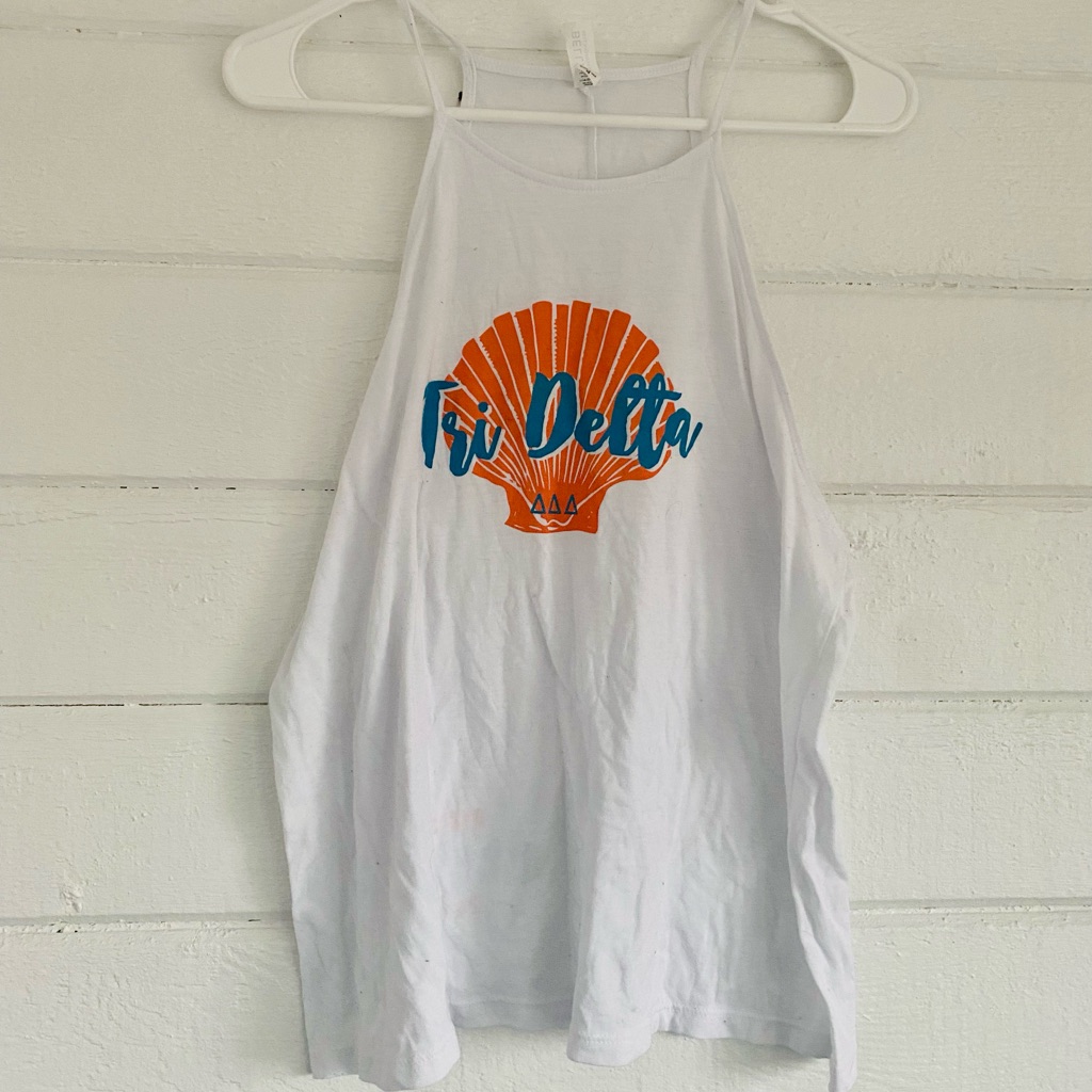 Tridelt Tank Delta Delta Delta  Tri Delta  Sorority